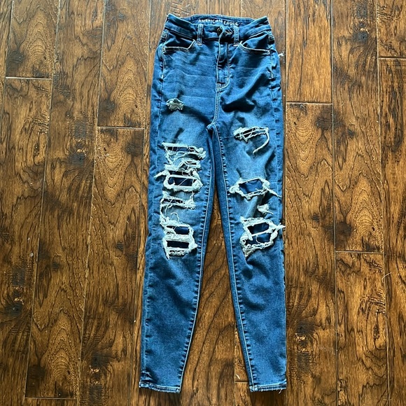 American Eagle curvy highest rise jegging, size 0 - Picture 1 of 7